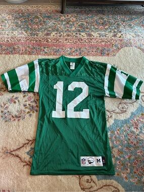 Reebok NFL Vintage Joe Namath #12 New York Jets Throwback Jersey Medium